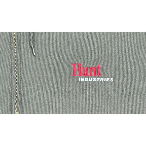 Carhartt Original‎ Fit Men's Green Full Zip Long Sleeve Hoodie Size XL - Picture 4 of 12